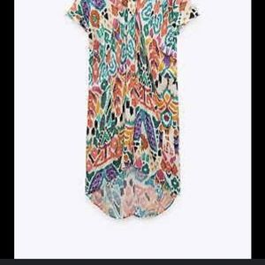 Zara midi tunic dress